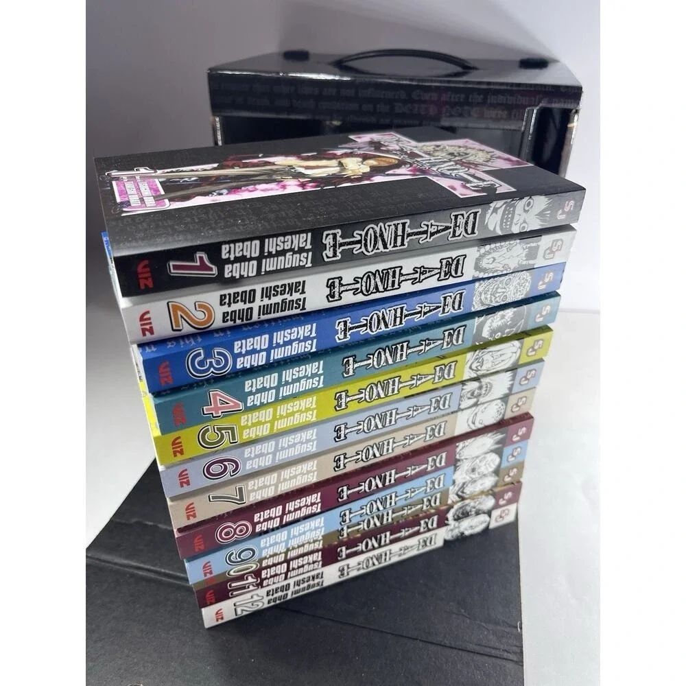 Death Note Complete Manga Box Set Vol. 1-13 w/Bonus How To Read Tsugumi Ohba